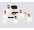 Люстра на штанге со стеклянными плафонами Ambrella Light TR303325