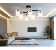 Люстра на штанге со стеклянными плафонами Ambrella Light TR303325