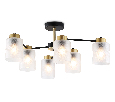 Люстра на штанге со стеклянными плафонами Ambrella Light TR303325