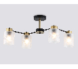 Люстра на штанге со стеклянными плафонами Ambrella Light TR303324