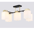 Люстра на штанге со стеклянными плафонами Ambrella Light TR303048