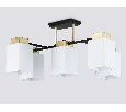 Люстра на штанге со стеклянными плафонами Ambrella Light TR303048
