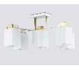 Люстра на штанге со стеклянными плафонами Ambrella Light TR303047