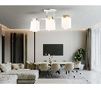 Люстра на штанге со стеклянными плафонами Ambrella Light TR303045