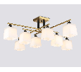 Люстра на штанге со стеклянными плафонами Ambrella Light TR303044