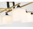 Люстра на штанге со стеклянными плафонами Ambrella Light TR303044