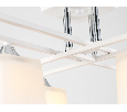 Люстра на штанге со стеклянными плафонами Ambrella Light TR303043