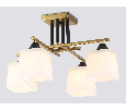 Люстра на штанге со стеклянными плафонами Ambrella Light TR303042