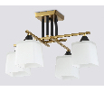 Люстра на штанге со стеклянными плафонами Ambrella Light TR303042