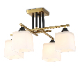 Люстра на штанге со стеклянными плафонами Ambrella Light TR303042