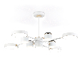 Люстра светодиодная на штанге Ambrella Light FL51627