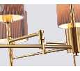 Люстра на штанге с абажурами Ambrella Light LH72383
