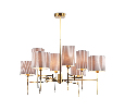 Люстра на штанге с абажурами Ambrella Light LH72383