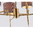 Люстра на штанге с абажурами Ambrella Light LH72381