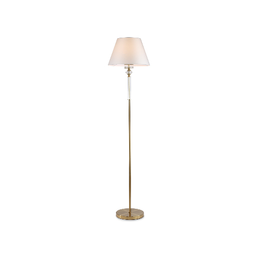 Напольный светильник с абажуром и хрусталем Ambrella Light LH71028