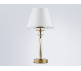 Настольная лампа с абажуром и хрусталем Ambrella Light LH71027