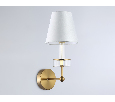 Настенный светильник с абажуром и хрусталем Ambrella Light LH71025
