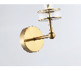 Настенный светильник с абажуром и хрусталем Ambrella Light LH71025