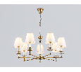 Подвесная люстра с абажурами и хрусталем Ambrella Light LH71023