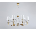 Подвесная люстра с абажурами и хрусталем Ambrella Light LH71023