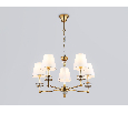 Подвесная люстра с абажурами и хрусталем Ambrella Light LH71021