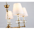 Подвесная люстра с абажурами и хрусталем Ambrella Light LH71021