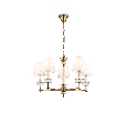 Подвесная люстра с абажурами и хрусталем Ambrella Light LH71021