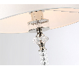 Напольный светильник с абажуром и хрусталем Ambrella Light LH71008