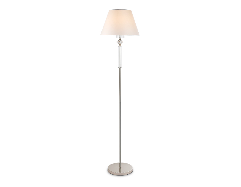 Напольный светильник с абажуром и хрусталем Ambrella Light LH71008