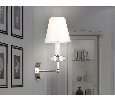 Настенный светильник с абажуром и хрусталем Ambrella Light LH71005