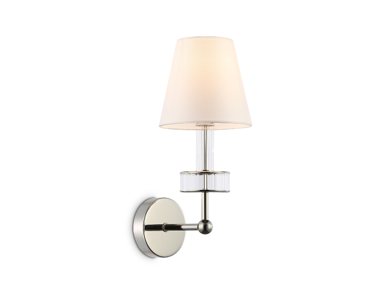 Настенный светильник с абажуром и хрусталем Ambrella Light LH71005