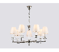 Подвесная люстра с абажурами и хрусталем Ambrella Light LH71003
