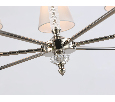 Подвесная люстра с абажурами и хрусталем Ambrella Light LH71003