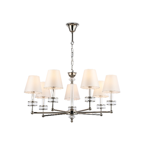 Подвесная люстра с абажурами и хрусталем Ambrella Light LH71003