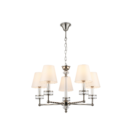 Подвесная люстра с абажурами и хрусталем Ambrella Light LH71001
