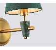Настенный светильник с абажуром и мрамором Ambrella Light LH75055
