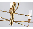 Люстра на штанге с мрамором Ambrella Light LH53252
