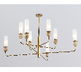 Люстра на штанге с мрамором Ambrella Light LH53252