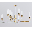 Люстра на штанге с мрамором Ambrella Light LH53252