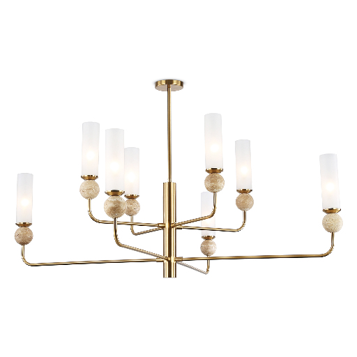 Люстра на штанге с мрамором Ambrella Light LH53252
