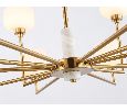Люстра на штанге с мрамором Ambrella Light LH53019