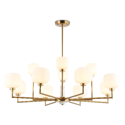 Люстра на штанге с мрамором Ambrella Light LH53019