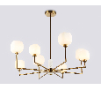 Люстра на штанге с мрамором Ambrella Light LH53017
