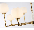 Люстра на штанге с мрамором Ambrella Light LH53017
