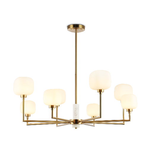Люстра на штанге с мрамором Ambrella Light LH53017