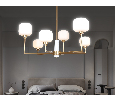 Люстра на штанге с мрамором Ambrella Light LH53015