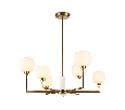 Люстра на штанге с мрамором Ambrella Light LH53015