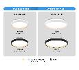 Светодиодный светильник RGB с пультом управления Ambrella Light FZ604