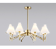 Люстра со стеклянными плафонами на штанге Ambrella Light LH57135