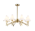 Люстра со стеклянными плафонами на штанге Ambrella Light LH57135